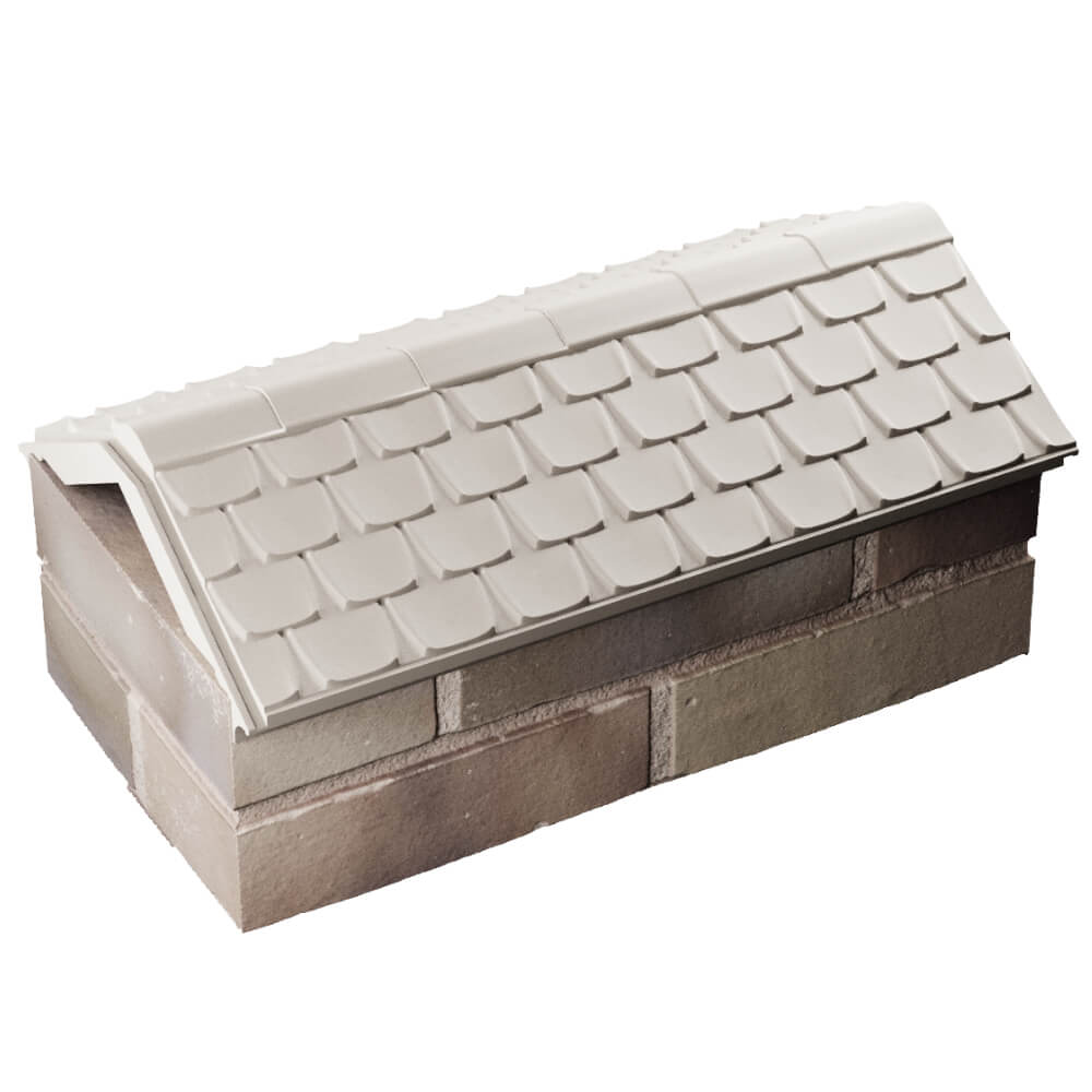 Парапет Zking Эльбрус Бежевый с посадкой на 1 кирпич (255мм) в Челябинске фото