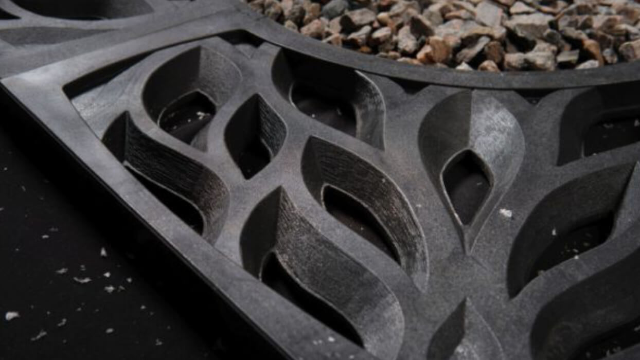 Приствольная решетка для дерева ZKING CRUST 1.2х1.2м Черная в Челябинске фото