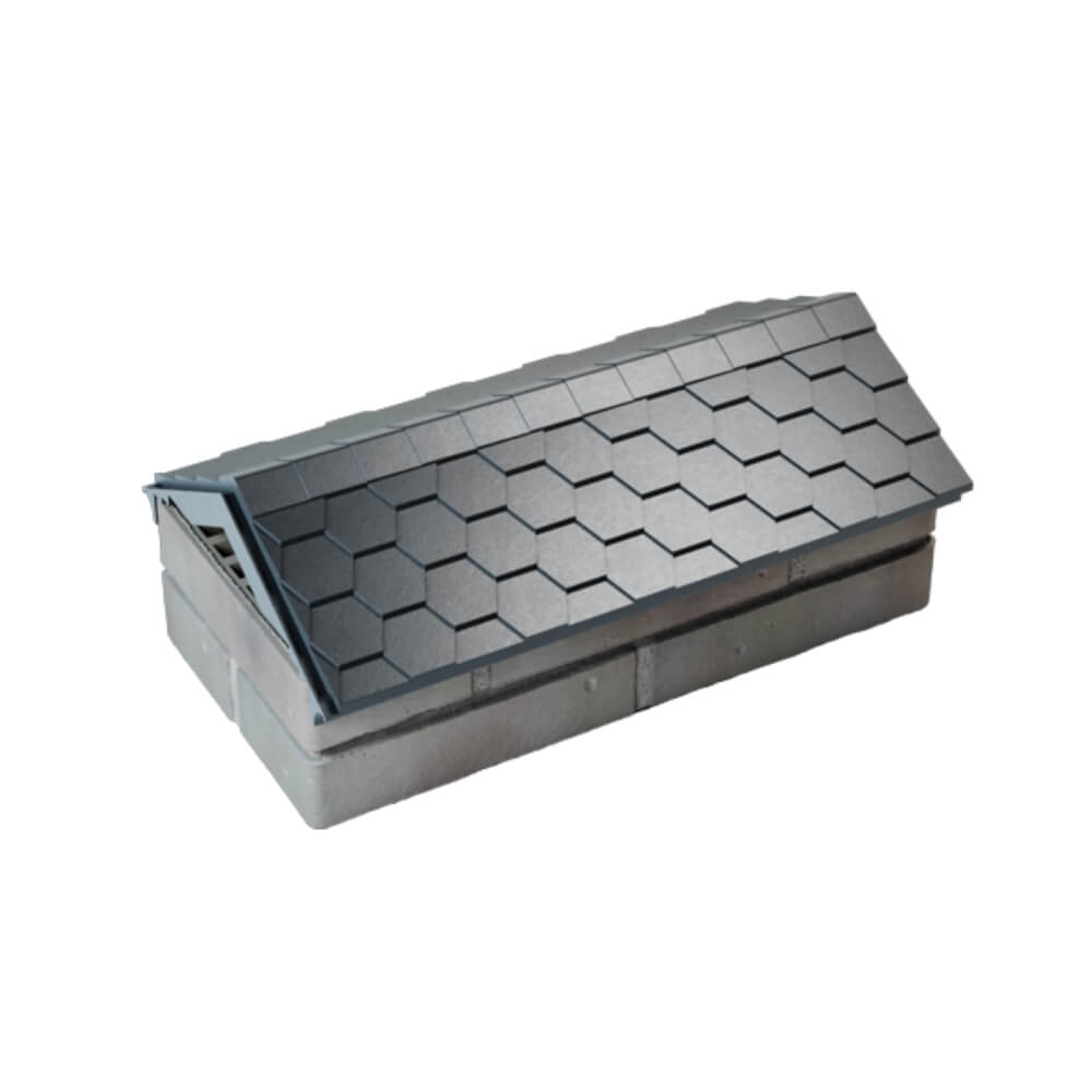 Парапет Zking Эверест Серый с посадкой на 1 кирпич (200/225/255мм) в Челябинске фото