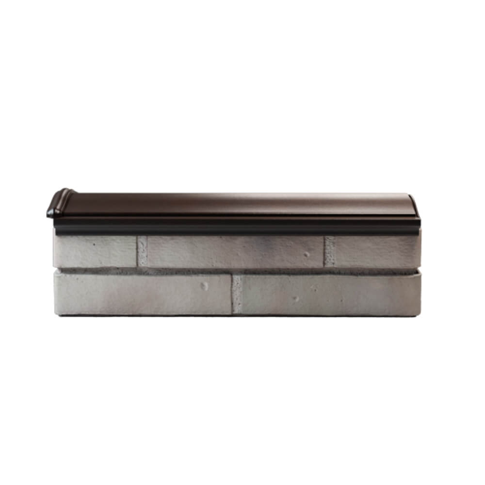 Парапет Zking Монблан Коричневый посадка на 0.5 кирпича (130мм) в Челябинске фото