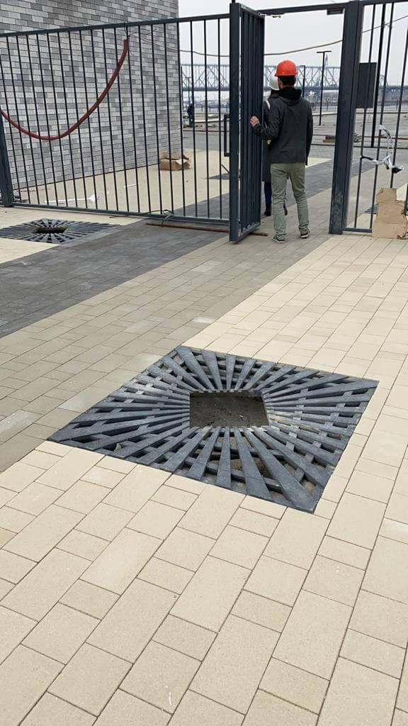 Приствольная решетка для дерева ZKING ATMOSPHERE 1.2х1.2м Черная в Челябинске фото