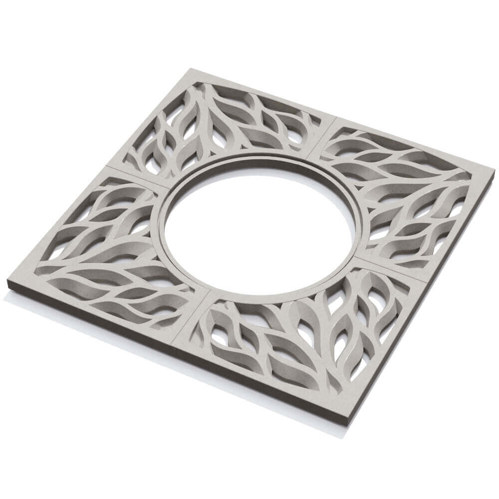 Приствольная решетка для дерева ZKING CRUST 1.2х1.2м Бежевая в Челябинске фото