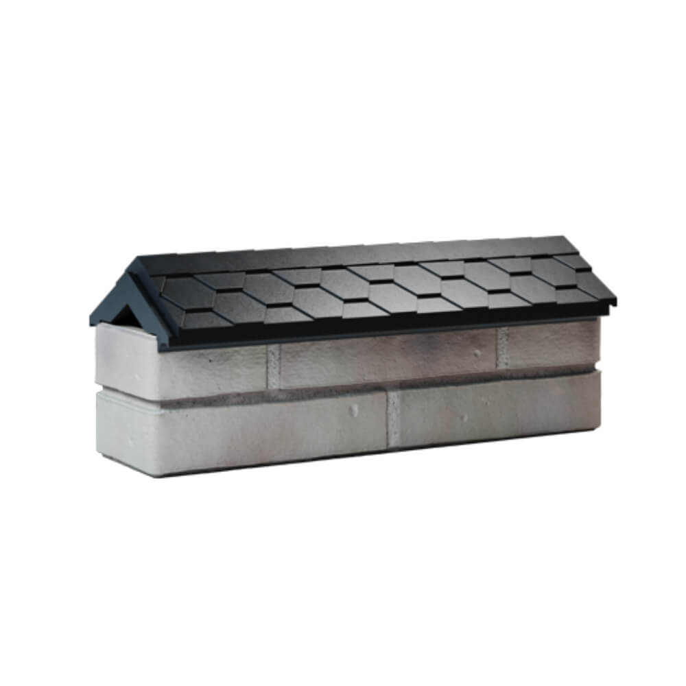 Парапет Zking Эверест Черный с посадкой на 0.5 кирпича (130мм) Челябинск фото