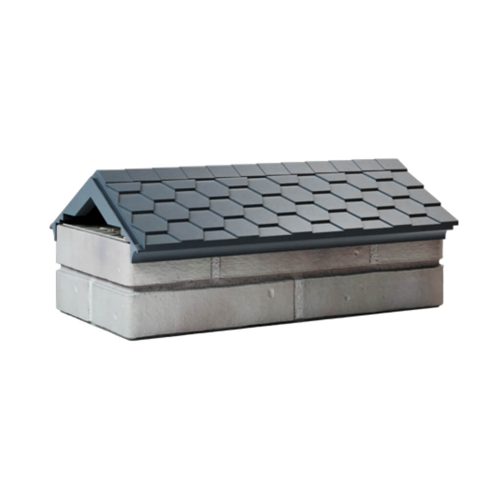 Парапет Zking Эверест Серый с посадкой на 1 кирпич (200/225/255мм) Челябинск фото