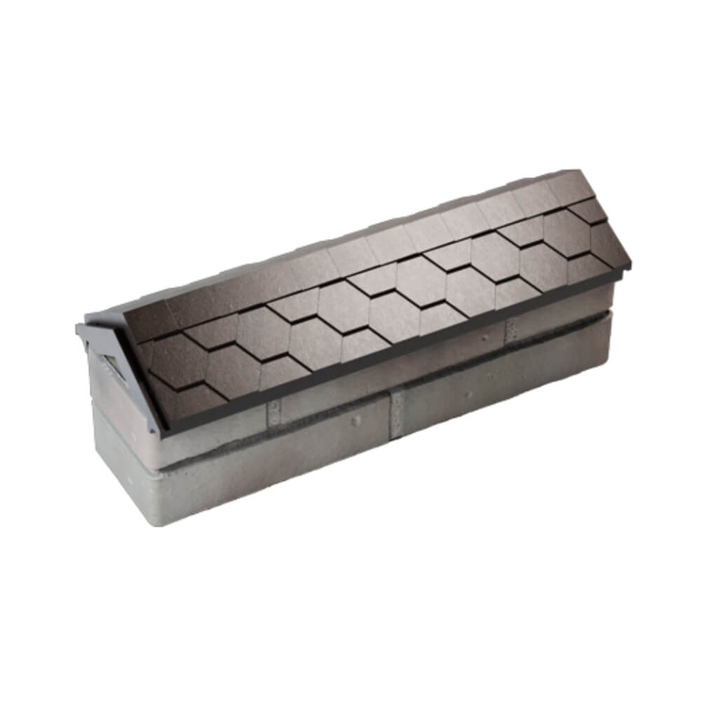 Парапет Zking Эверест Коричневый с посадкой на 0.5 кирпича (130мм) в Челябинске фото