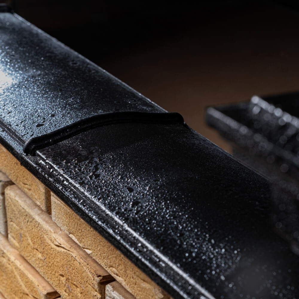 Парапет Zking Монблан Черный посадка на 0.5 кирпича (130мм) в Челябинске фото