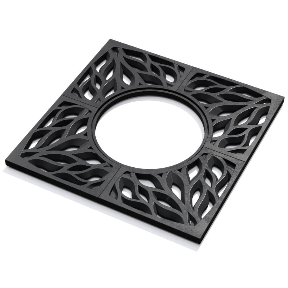 Приствольная решетка для дерева ZKING CRUST 1.2х1.2м Черная в Челябинске фото