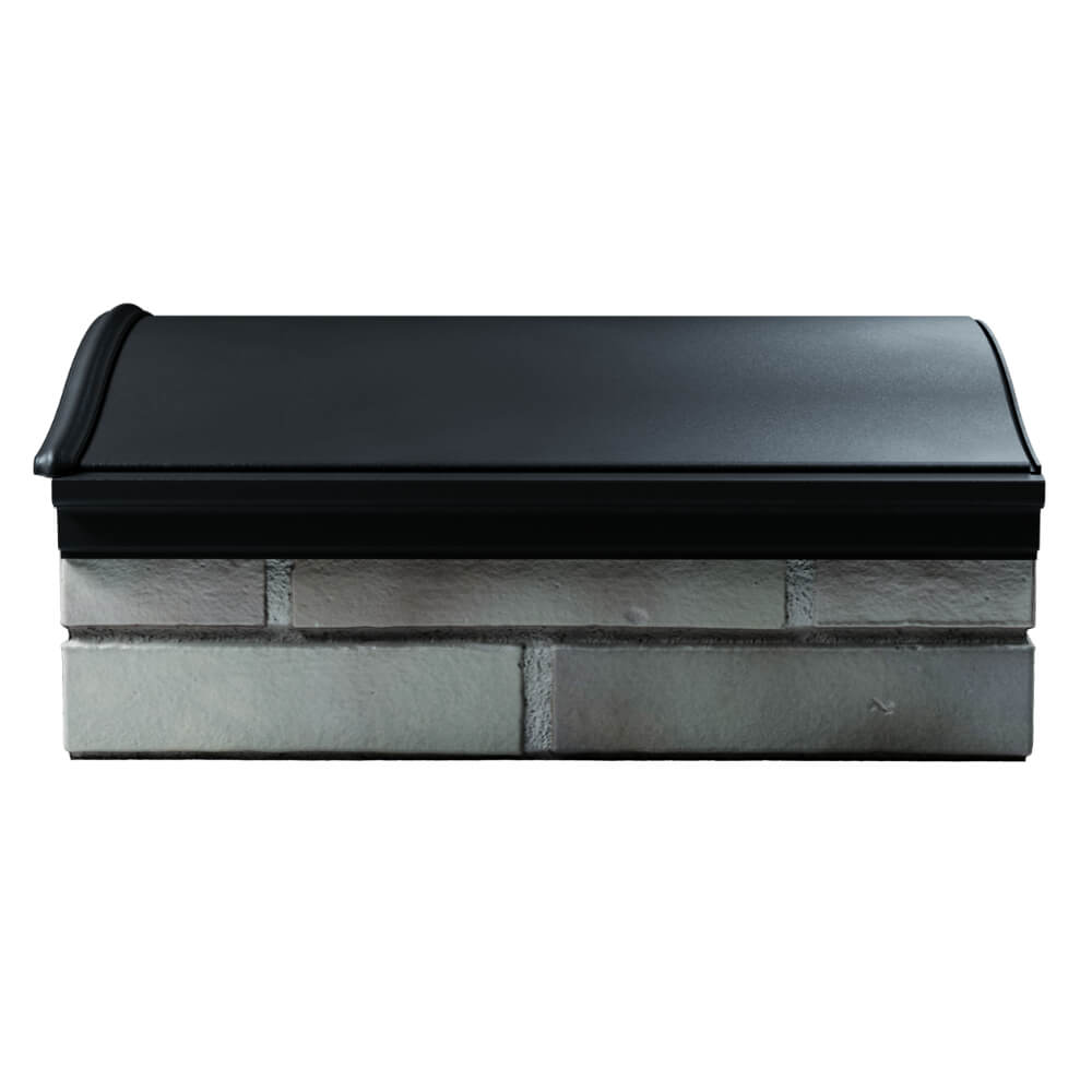 Парапет Zking Монблан Черный посадка на 1.5 кирпича (355/385мм) в Челябинске фото