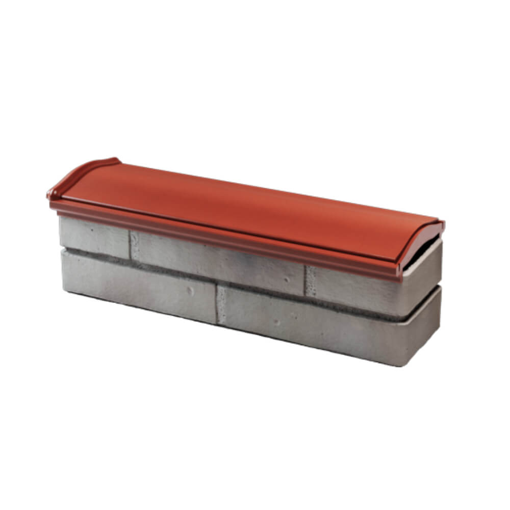 Парапет Zking Монблан Красный посадка на 0.5 кирпича (130мм) в Челябинске фото