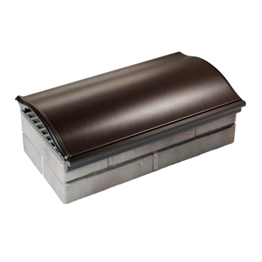 Парапет Zking Монблан Коричневый посадка на 1 кирпич (200/225/255мм) в Челябинске фото