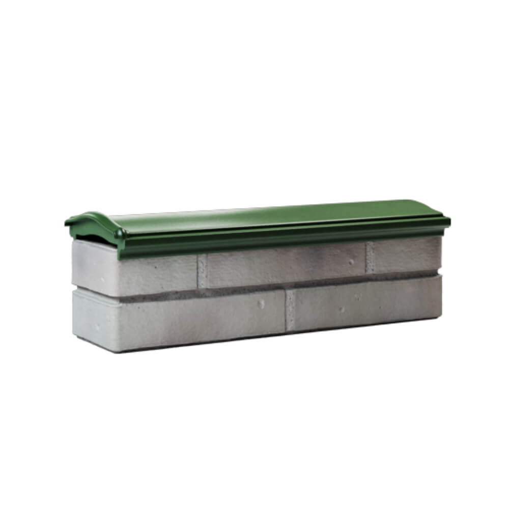 Парапет Zking Монблан Зеленый посадка на 0.5 кирпича (130мм) Челябинск фото