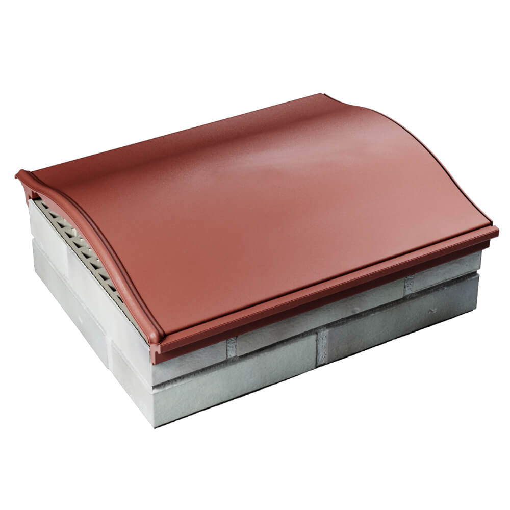 Парапет Zking Монблан Красный посадка на 1.5 кирпича (355/385мм) в Челябинске фото