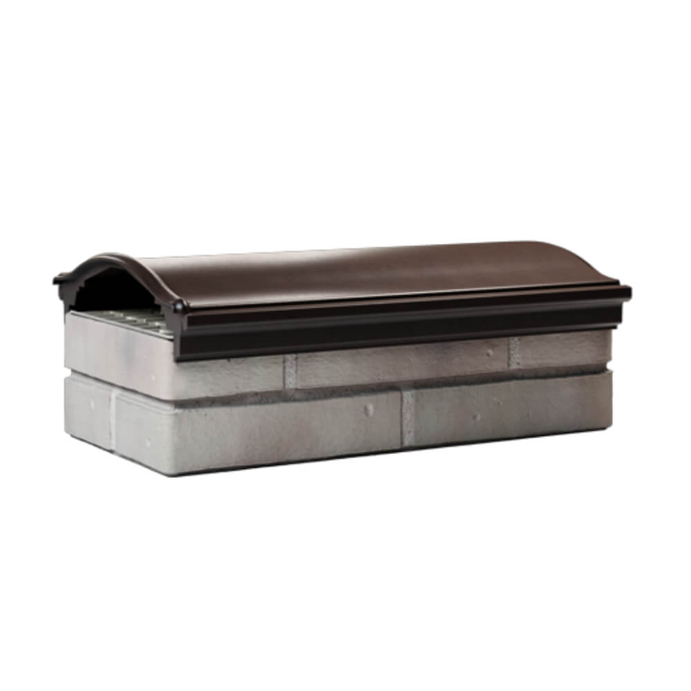 Парапет Zking Монблан Коричневый посадка на 1 кирпич (200/225/255мм) Челябинск фото