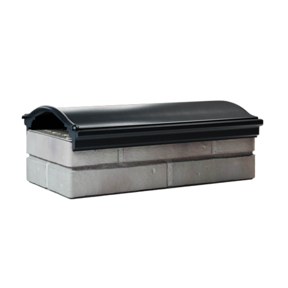 Парапет Zking Монблан Черный посадка на 1 кирпич (200/225/255мм) Челябинск фото