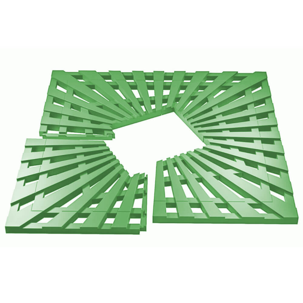 Приствольная решетка для дерева ZKING ATMOSPHERE 1.2х1.2м Зеленая в Челябинске фото