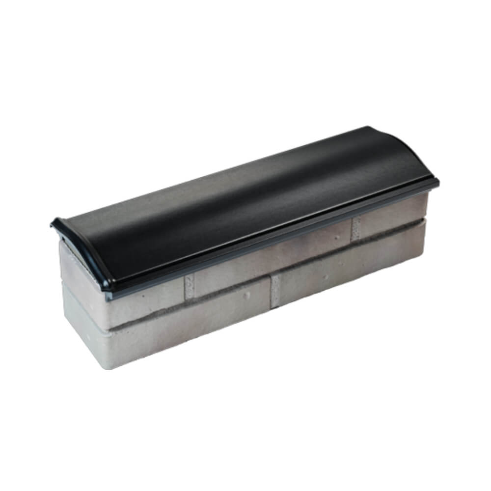 Парапет Zking Монблан Черный посадка на 0.5 кирпича (130мм) в Челябинске фото