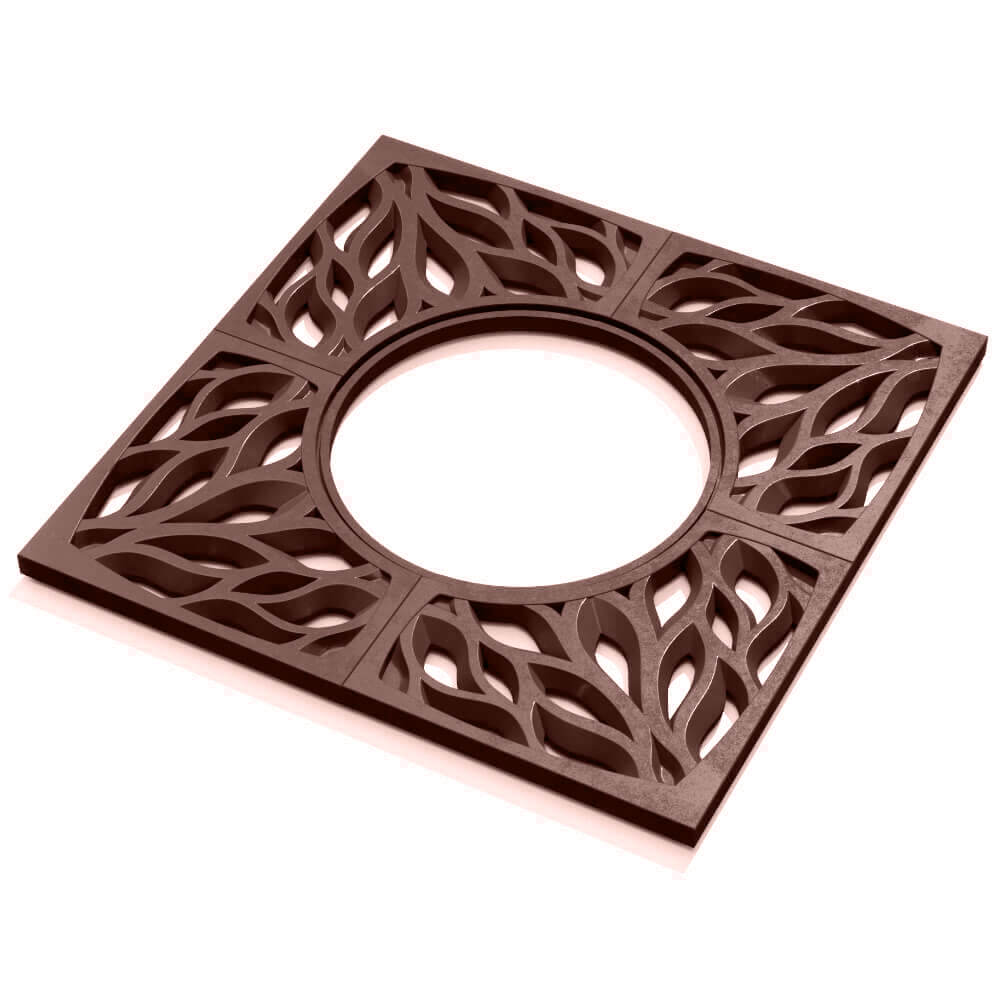 Приствольная решетка для дерева ZKING CRUST 1.2х1.2м Коричневая в Челябинске фото