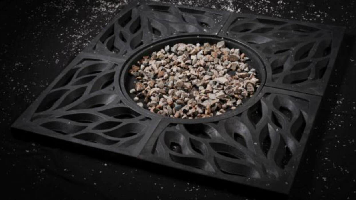 Приствольная решетка для дерева ZKING CRUST 1.2х1.2м Черная в Челябинске фото