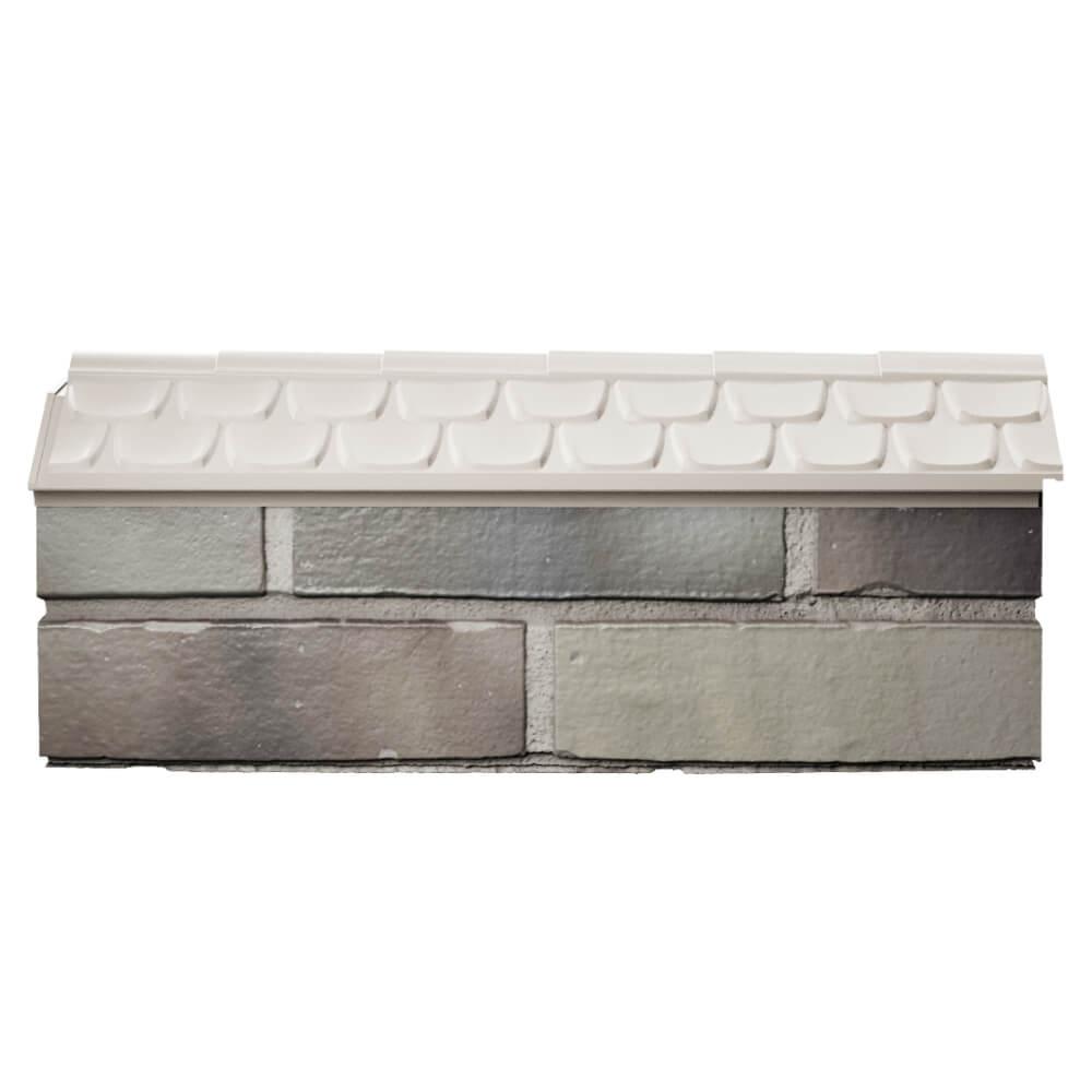 Парапет Zking Эльбрус Бежевый с посадкой на 0.5 кирпича (130мм) в Челябинске фото