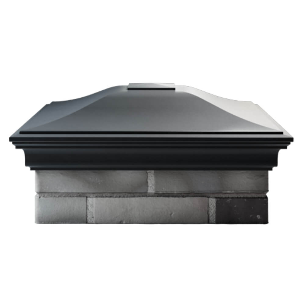 Колпак Zking Монблан Серый на столб 2х2 кирпича (515х515мм) в Челябинске фото