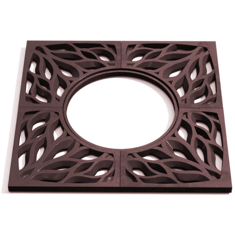 Приствольная решетка для дерева ZKING CRUST 1.2х1.2м Коричневая Челябинск фото