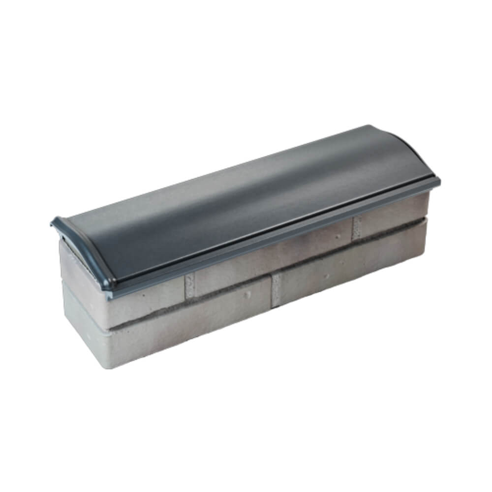 Парапет Zking Монблан Серый посадка на 0.5 кирпича (130мм) в Челябинске фото