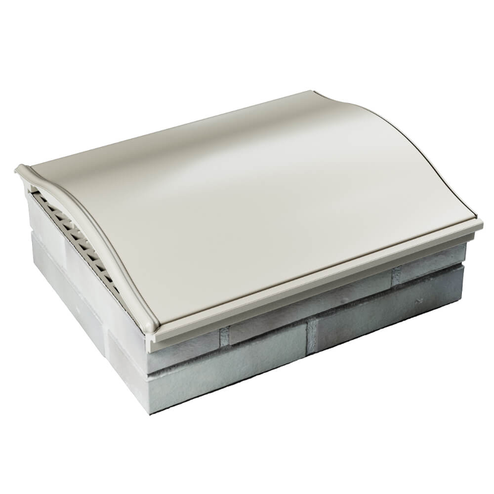 Парапет Zking Монблан Бежевый посадка на 1.5 кирпича (355/385мм) в Челябинске фото