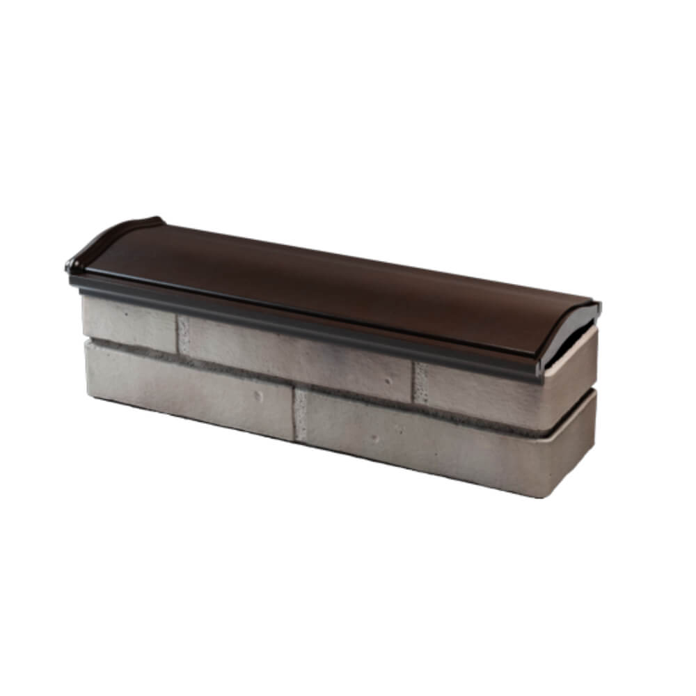 Парапет Zking Монблан Коричневый посадка на 0.5 кирпича (130мм) в Челябинске фото