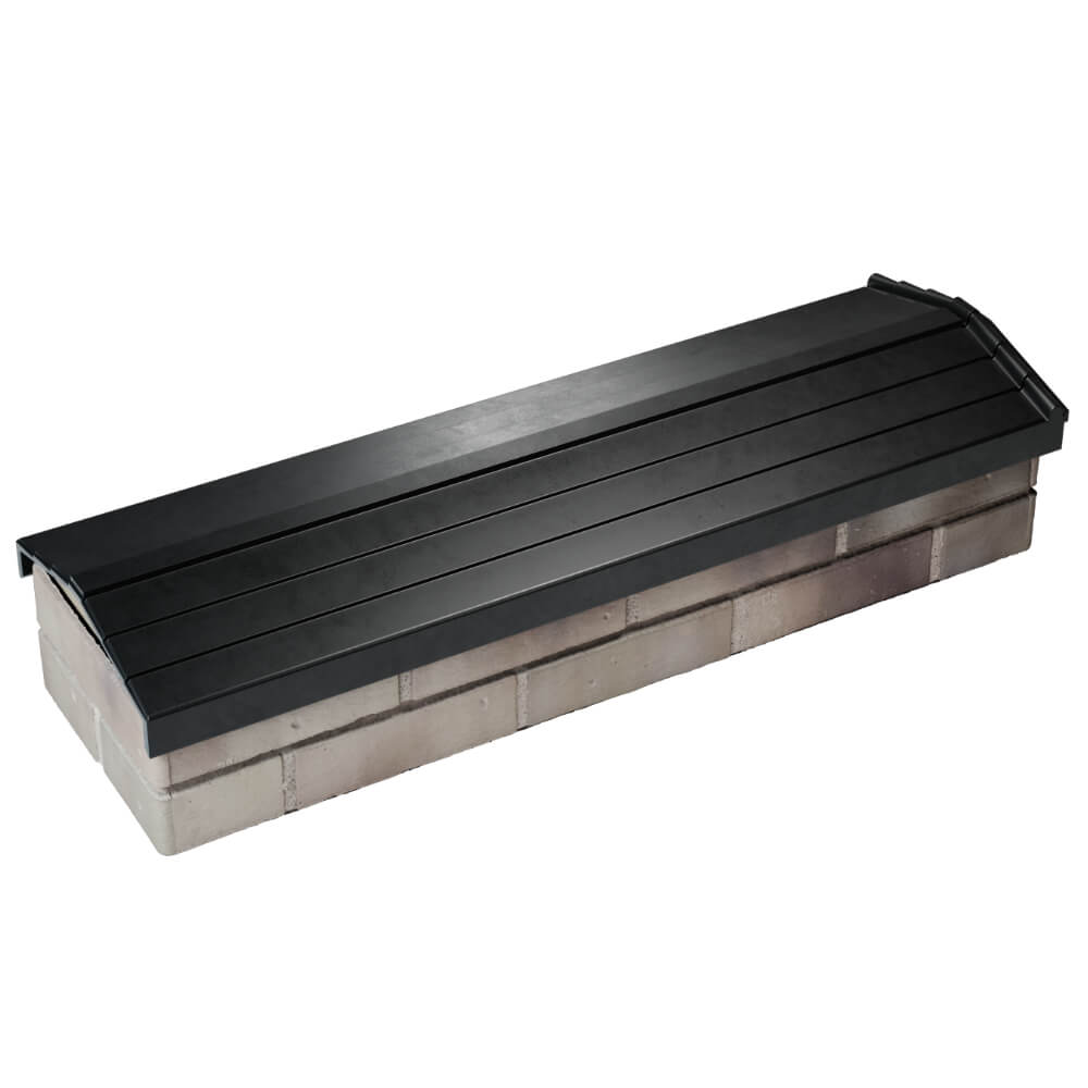 Парапет Zking Бона ХайТек Черный посадка на 0.5 кирпича (130мм) в Челябинске фото