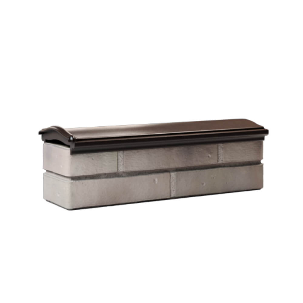 Парапет Zking Монблан Коричневый посадка на 0.5 кирпича (130мм) Челябинск фото