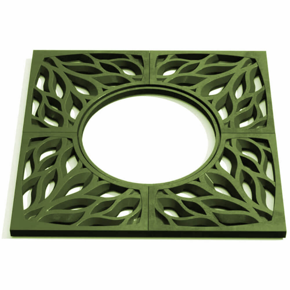 Приствольная решетка для дерева ZKING CRUST 1.2х1.2м Зеленая Челябинск фото