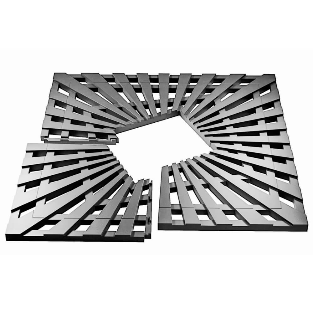 Приствольная решетка для дерева ZKING ATMOSPHERE 1.2х1.2м Серая в Челябинске фото