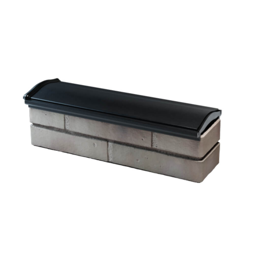 Парапет Zking Монблан Черный посадка на 0.5 кирпича (130мм) в Челябинске фото