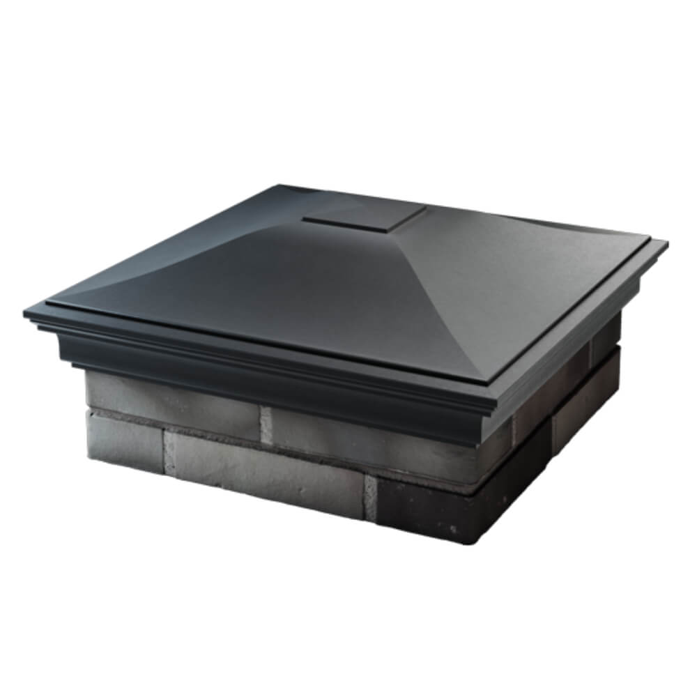 Колпак Zking Монблан Серый на столб 2х2 кирпича (515х515мм) в Челябинске фото