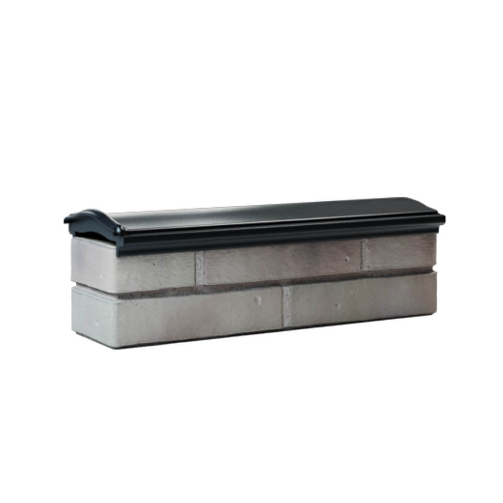 Парапет Zking Монблан Черный посадка на 0.5 кирпича (130мм) Челябинск фото