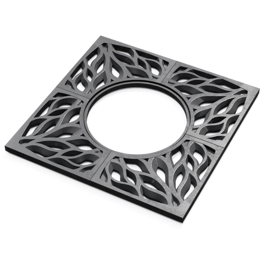 Приствольная решетка для дерева ZKING CRUST 1.2х1.2м Серая в Челябинске фото