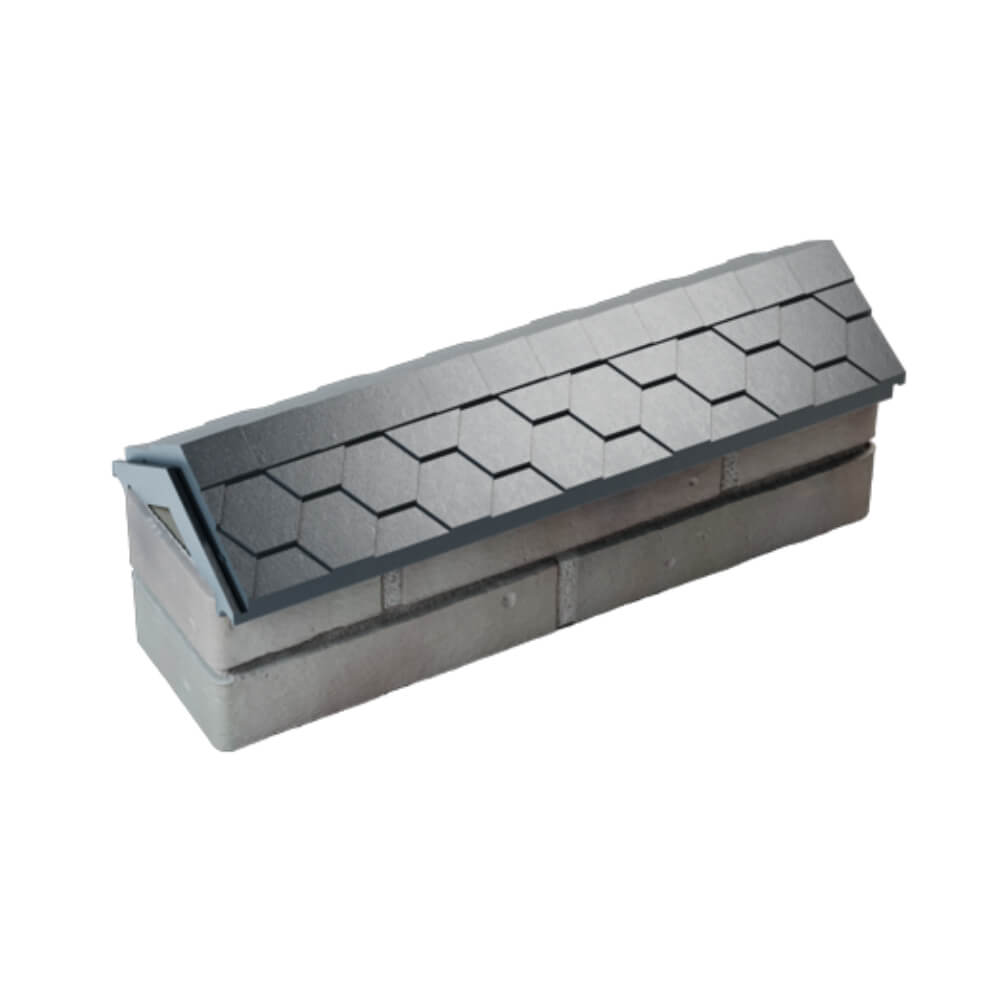 Парапет Zking Эверест Серый с посадкой на 0.5 кирпича (130мм) в Челябинске фото