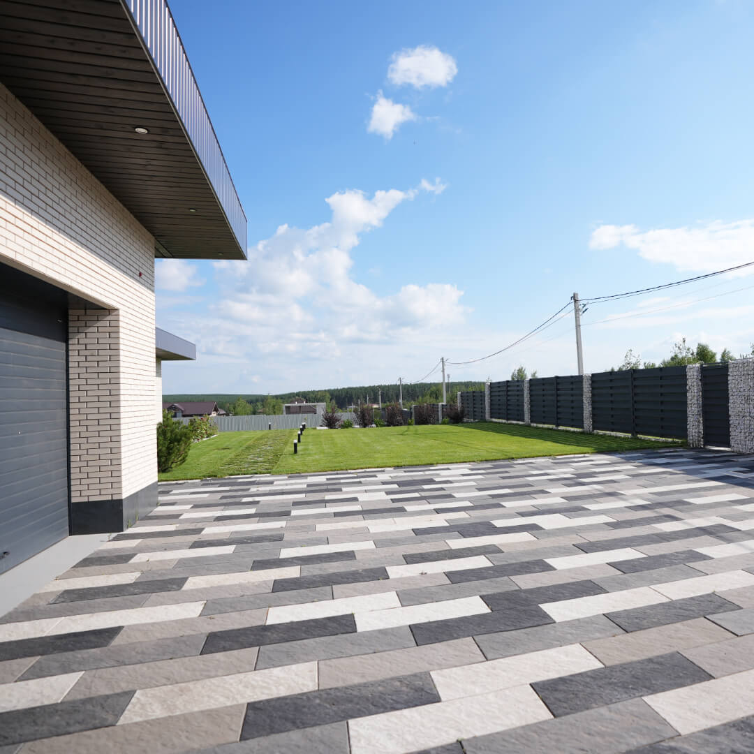 Шаговая плита STONE Графитовый Серый 990х330х55мм в Челябинске фото